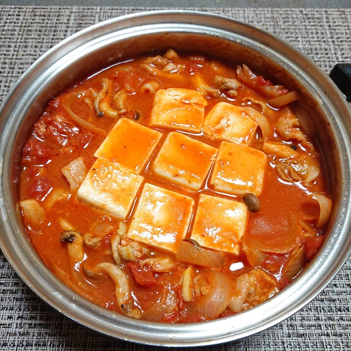 ロシアン豆腐鍋